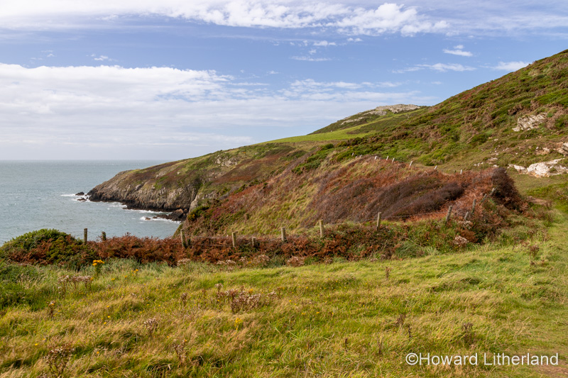 Anglesey coastal path at Church Bay, North Wales