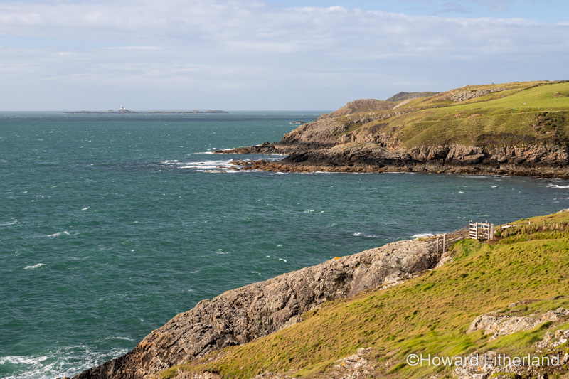 Anglesey coastal path at Church Bay, North Wales
