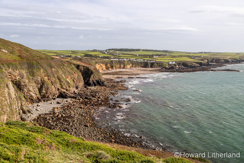 Anglesey coastal path at Church Bay, North Wales