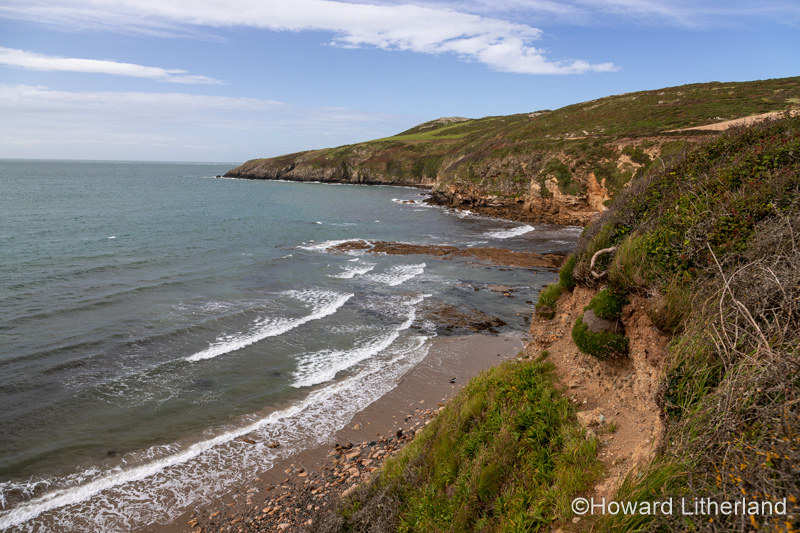 Anglesey coastal path at Church Bay, North Wales