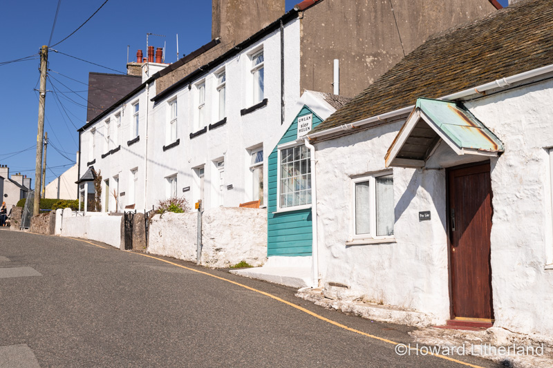 Main street, Moelfre, Anglesey, North Wales