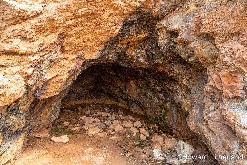 Parys Mountain open cast copper mine, Anglesey, North Wales