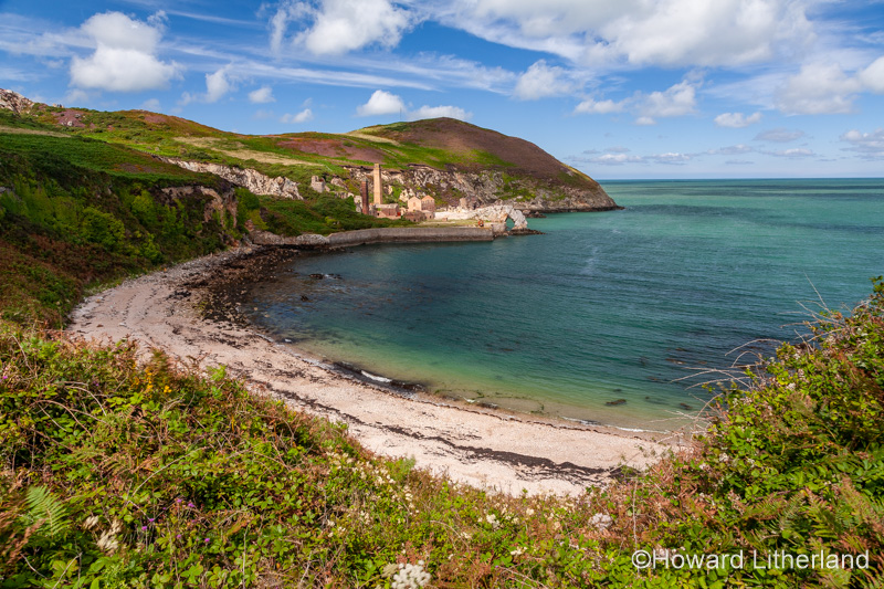 Abandoned brick works at Porth Wen, Anglesey, North Wales coast