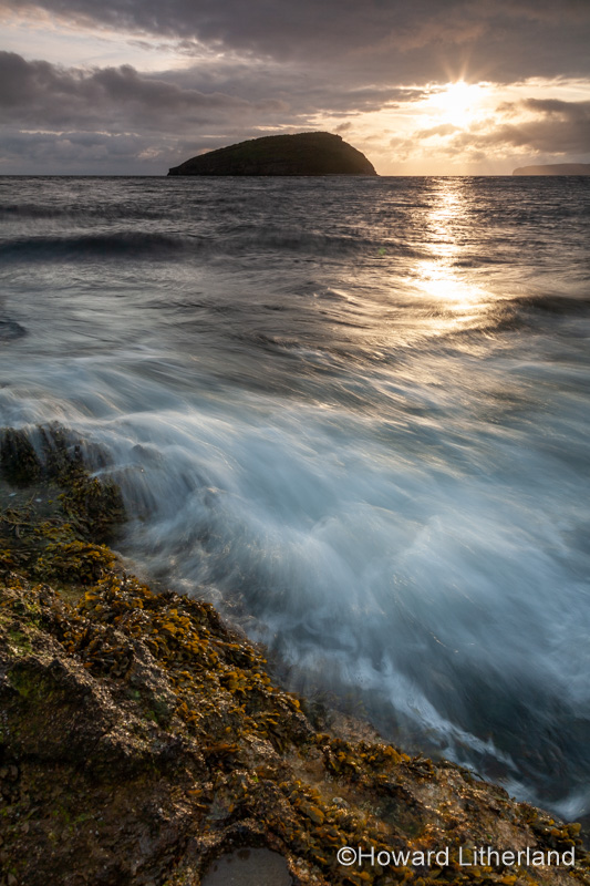 Sunrise over Puffin Island, Anglesey, North Wales