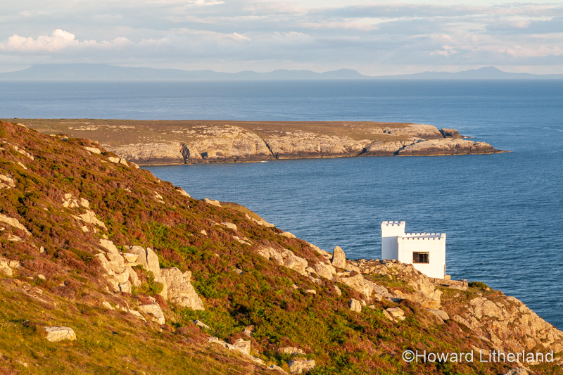 Ellin's tower on the cliffs at South Stack, Anglesey, North Wales