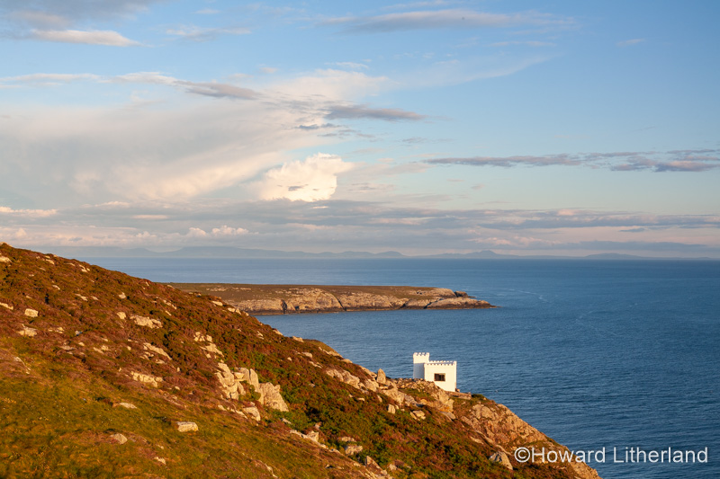 Ellin's tower on the cliffs at South Stack, Anglesey, North Wales