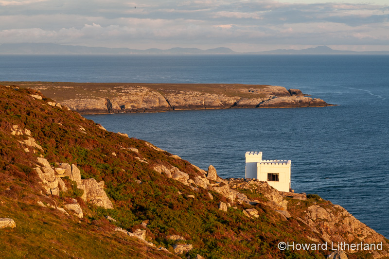 Ellin's tower on the cliffs at South Stack, Anglesey, North Wales