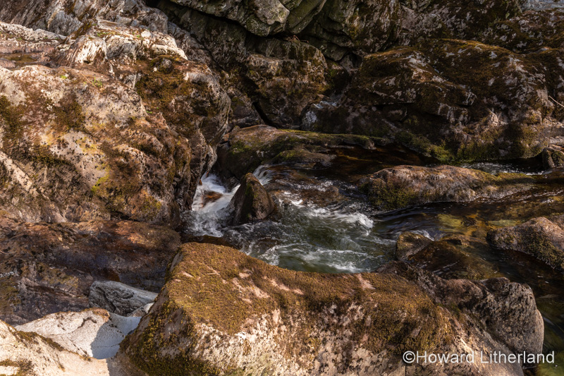 River Afon Lledr at Betws-y-Coed, Snowdonia, North Wales