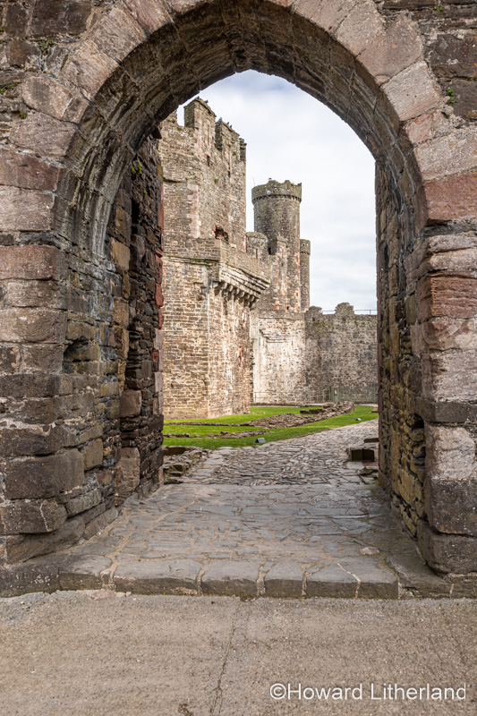 Conway medieval castle, North Wales