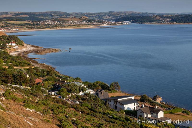 View over the Conwy estuary on the North Wales coast