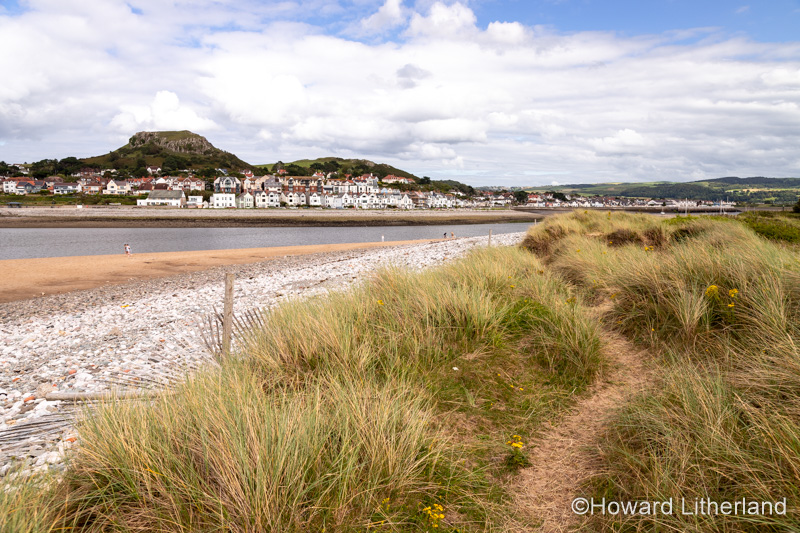 Deganwy and Conwy Morfa on the North Wales coast
