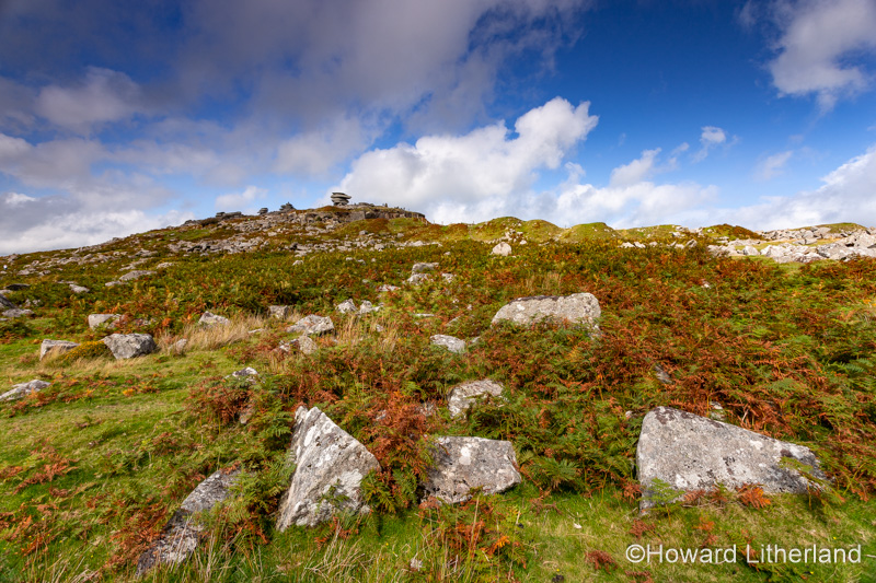 Cheesewring rock formation on Stowes Hill, Bodmin Moor, Cornwall