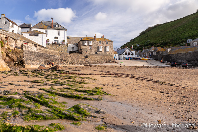 The old harbour at Port Isaac on the north Cornwall coast, England