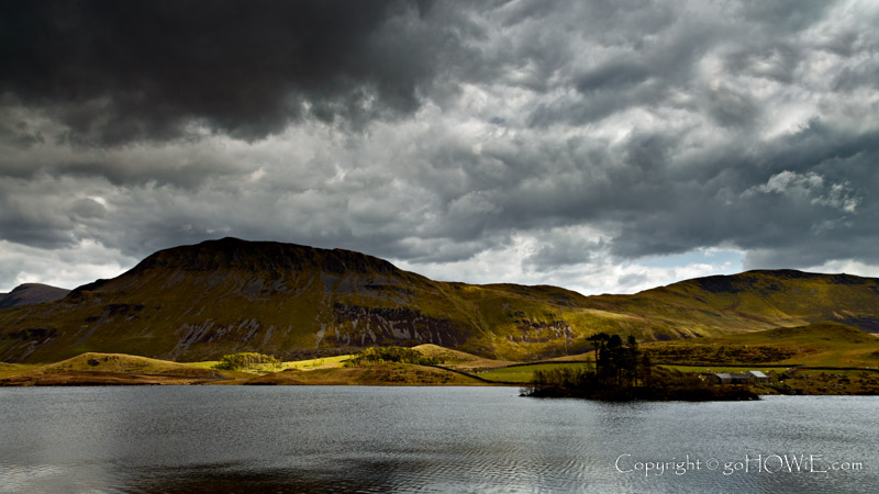Cregennan Lakes and Cader Idris, Snowdonia National Park, Wales