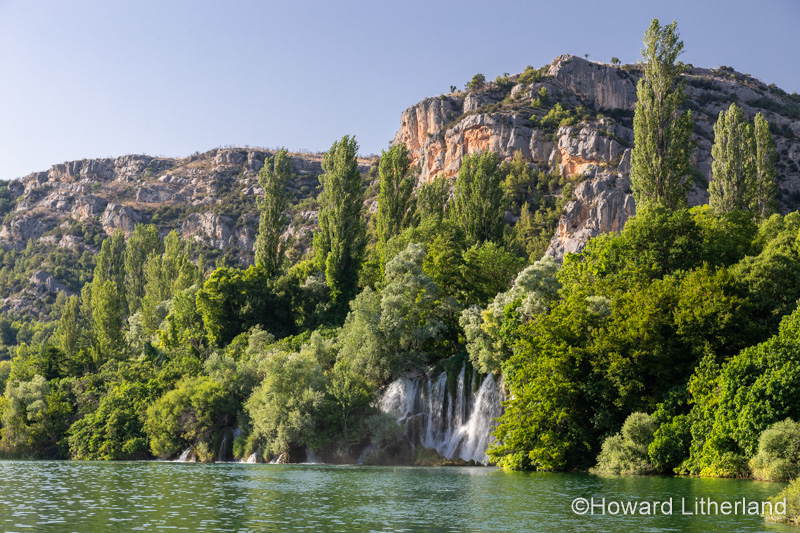 Roski Slap waterfall in the Krka National Park, Croatia