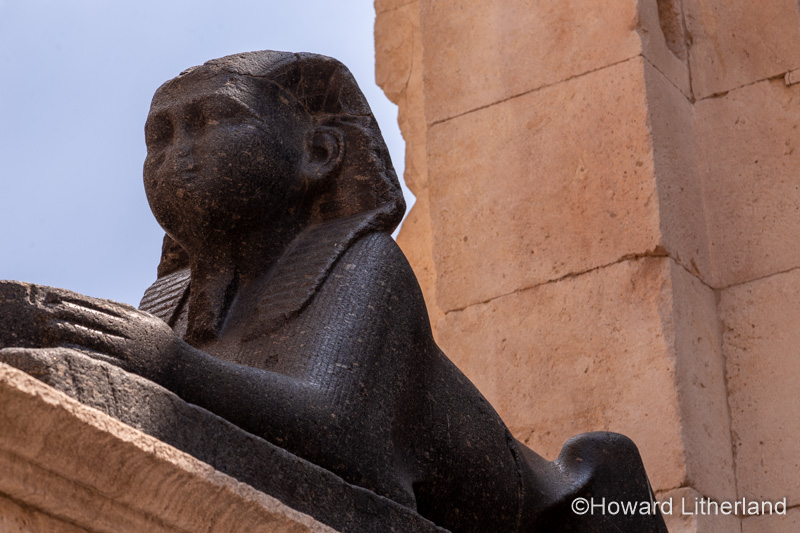 Sphinx sculpture in Diocletian's Palace, Split, Croatia