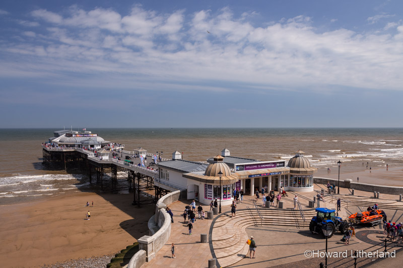 The Victorian pier at Cromer on the North Sea coast of Norfolk, England