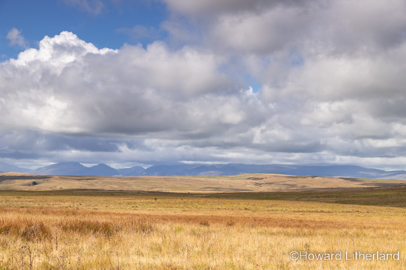 Clouds over the Denbigh moors, North Wales