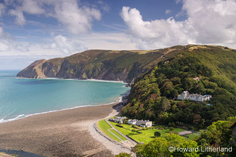 Lynmouth on the Atlantic coast of North Devon