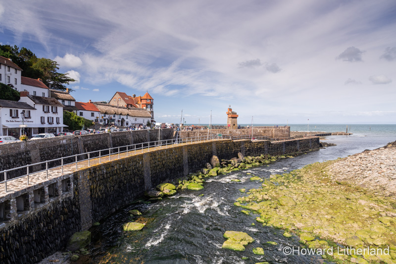 Harbour at Lynmouth on the North Devon coast