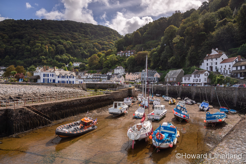 Harbour at Lynmouth on the North Devon coast
