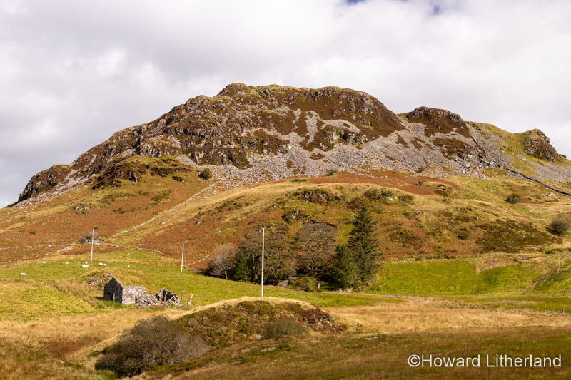 View of Snowdonia near Blaenau Ffestiniog