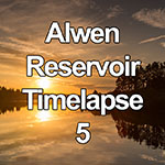 Time lapse of sunset at Alwen Reservoir, North Wales