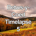 Time lapse of clouds over Snowdonia near Betws-y-Coed, North Wales
