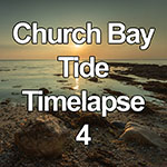 Time lapse of incoming tide at Church Bay, Anglesey, North Wales