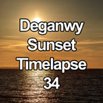 Time Lapse Video Of Sunset Over The Irish Sea From Deganwy, North Wales