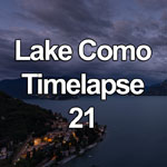 Time lapse video showing dawn over Varenna on Lake Como and the surrounding mountains in northern Italy
