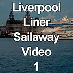 Video of Norwegian Cruise Lines sail-way from Liverpool waterfront
