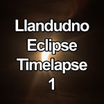 Time lapse video of the 2026 solar eclipse from Llandudno, North Wales