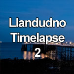 Timelapse video of Llandudno pier