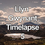 Time lapse of storm clouds over Llyn Gwynant, Snowdonia, North Wales
