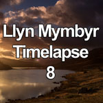 Time lapse video showing dramatic clouds and bursts of sunlight at sunset and dusk over Llyn Mymbyr in the Snowdonia National Park, Wales