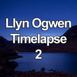 Time lapse video showing nighttime clouds and stars at Llyn Ogwen in the Snowdonia National Park, Wales