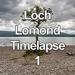 Time lapse of clouds over Loch Lomond, Scotland