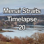 Time Lapse Video Showing Nightfall Over The Menai Straits, Anglesey