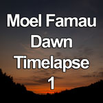 Time lapse video showing the changes in light at dawn, filmed from Moel Famau in the Clwydian Range Area of Outstanding Natural Beauty (AONB), North Wales