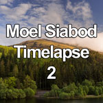 Time lapse video showing clouds passing over the summit of Moel Siabod in Snowdonia, North Wales