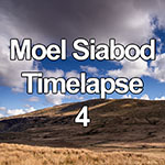 Time lapse of cumulus clouds over Llyn Padarn, Snowdonia, Wales