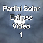 Video of partial solar eclipse June 2021