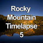Time lapse video showing sunrise at Bear Lake in the Rocky Mountain National Park, Colorado, U.S.A.