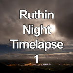 Time lapse video showing a full moon and fast moving clouds at night over Ruthin in the Vale of Clwyd, North Wales