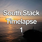 Timelapse video of dusk at South Stack