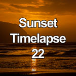 Time lapse video showing the sun setting over the headland at Penmaenmawr on the North Wales coast, as viewed from the west shore at Llandudno
