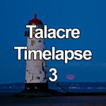 Timelapse video of moonrise at Talacre beach, North Wales