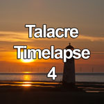Timelapse video of sunset and incoming tide Talacre beach, North Wales