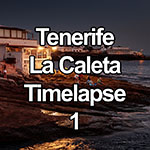 Time Lapse Video Of Dusk At La Caleta, Tenerife, Canary Islands